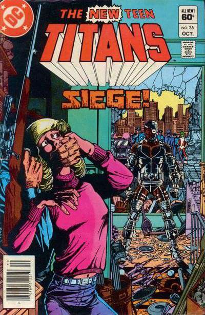 The New Teen Titans (1st Series) #35 Newsstand Edition