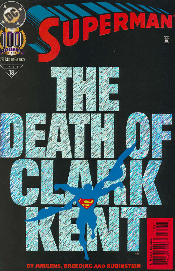 Superman (2nd Series) #100 Special Cover