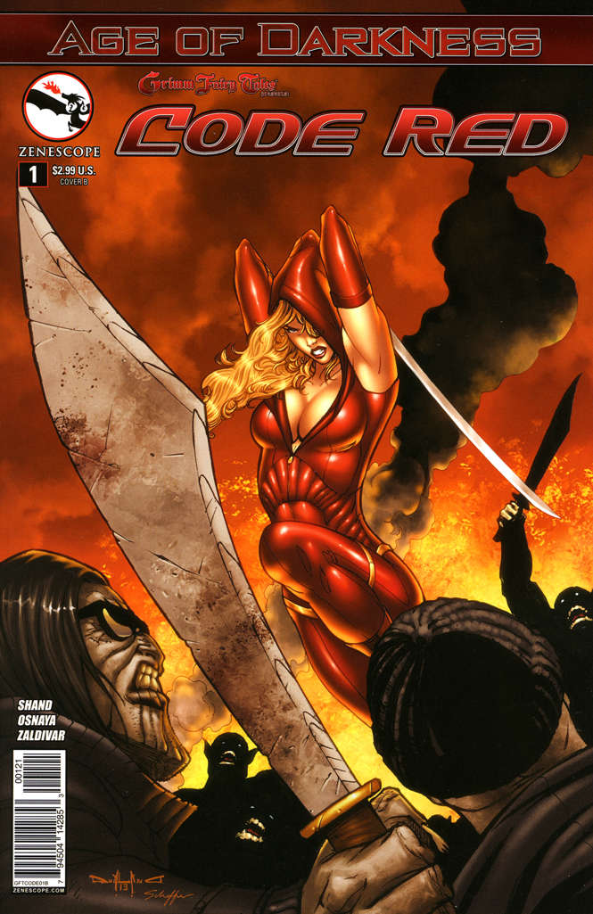Grimm Fairy Tales presents Code Red #1 Variation B