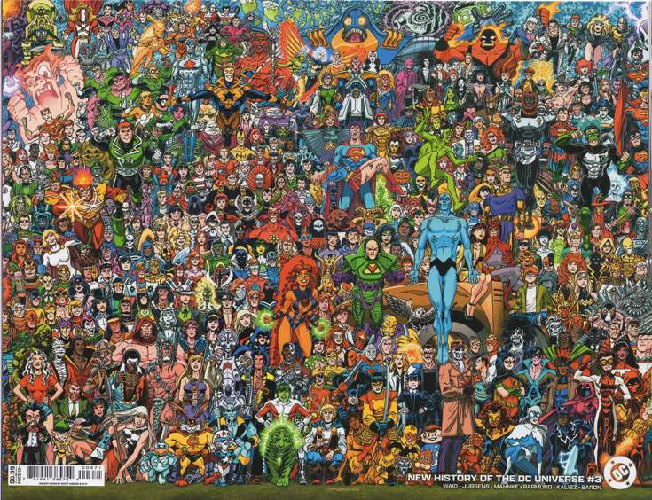New History of the DC Universe #3 Variation G