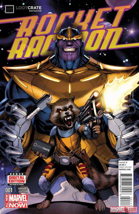 Rocket Raccoon (2nd Series) #1 Variation G