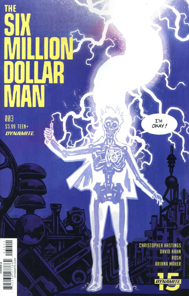 The Six Million Dollar Man (Dynamite) #3 Variation A