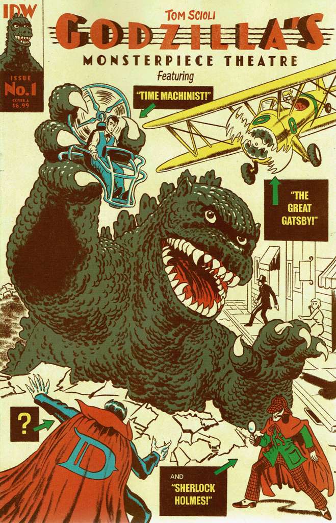 Godzilla’s Monsterpiece Theatre #1 Variation A