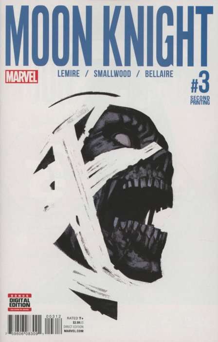 Moon Knight (8th Series) #3  - 2nd printing