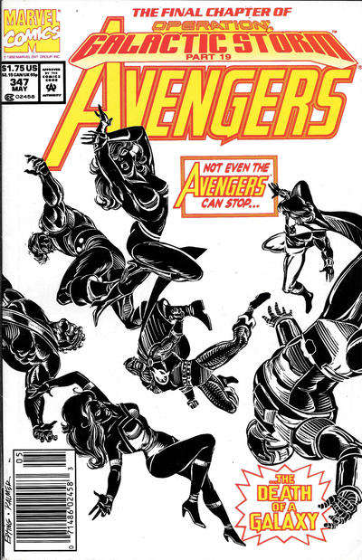 The Avengers #347 Newsstand Edition