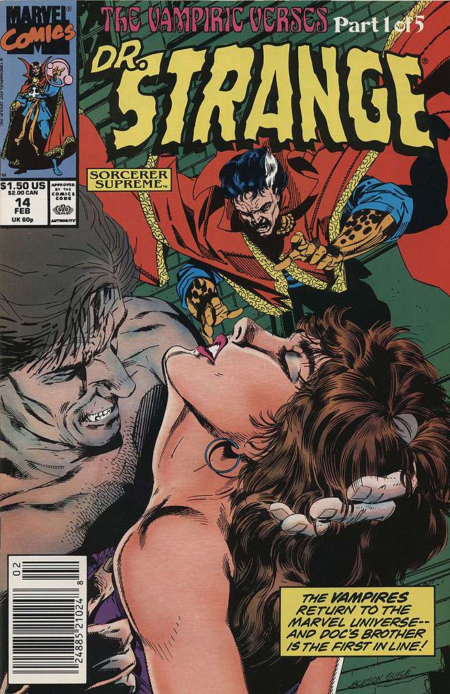 Doctor Strange: Sorcerer Supreme #14 Newsstand Edition