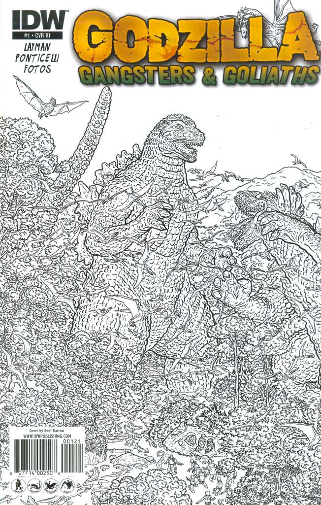 Godzilla: Gangsters & Goliaths #1 Variation C
