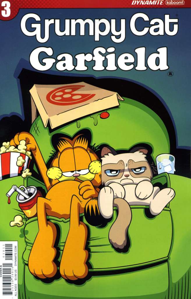 Grumpy Cat/Garfield #3 Variation A