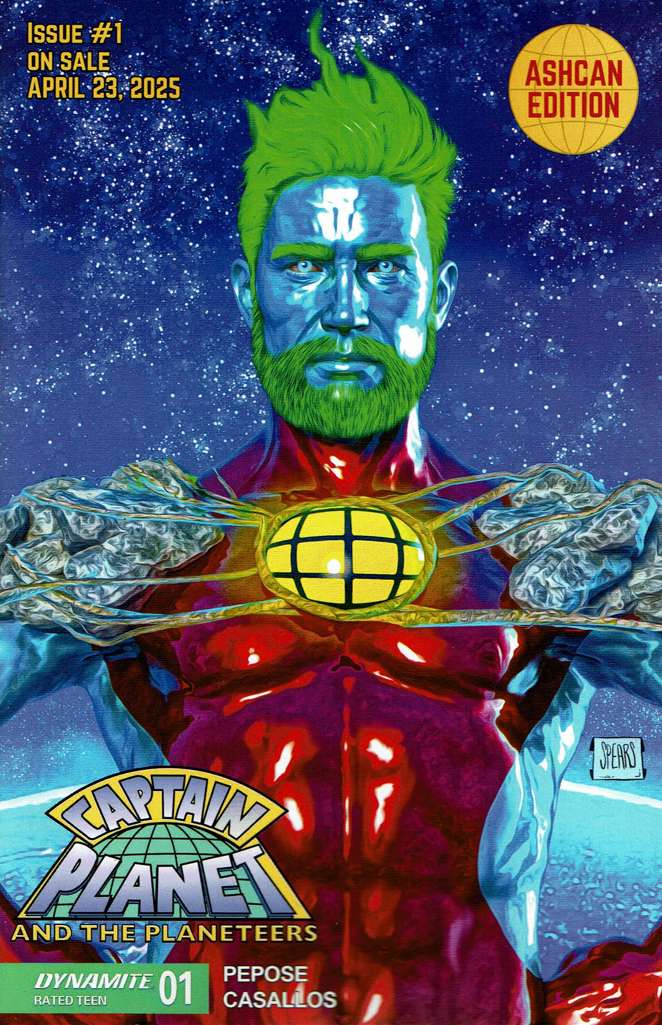 Captain Planet and the Planeteers (Dynamite) Ashcan #1