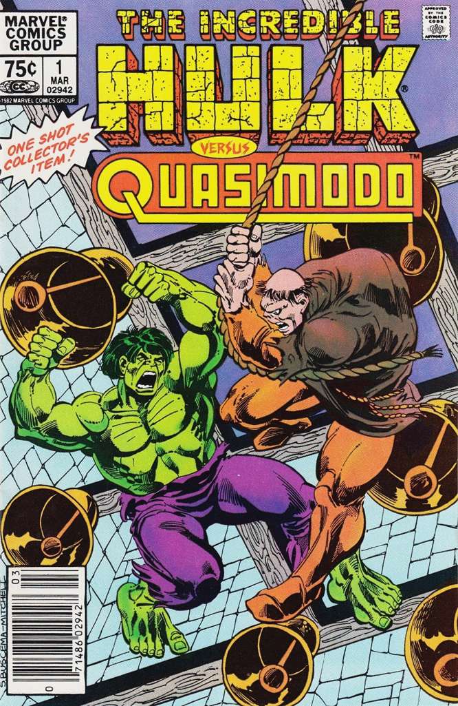 The Incredible Hulk Versus Quasimodo (Canadian Edition)