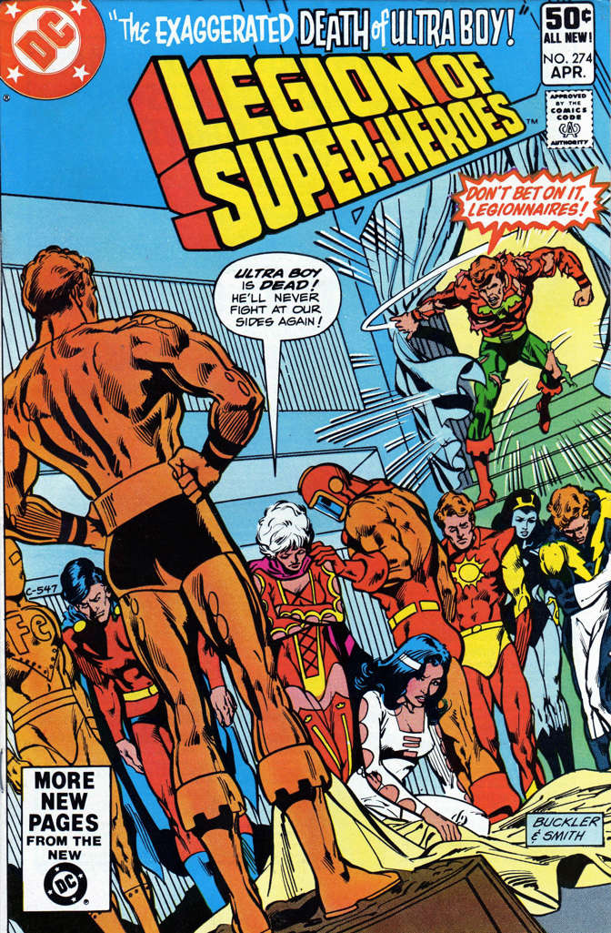 The Legion of Super-Heroes (2nd Series) #274