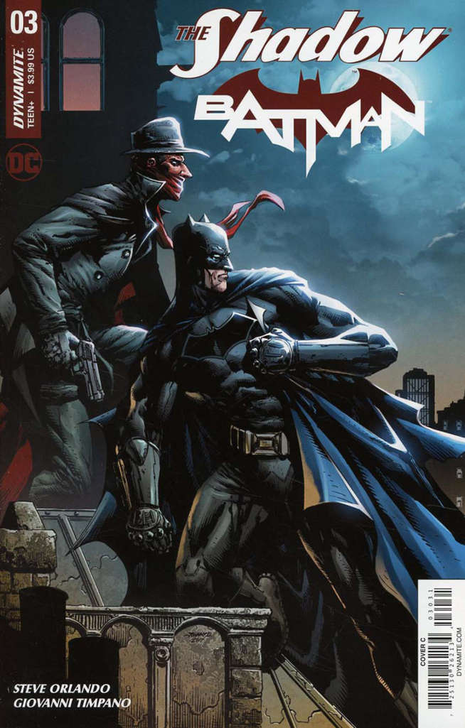 The Shadow/Batman #3 Variation C