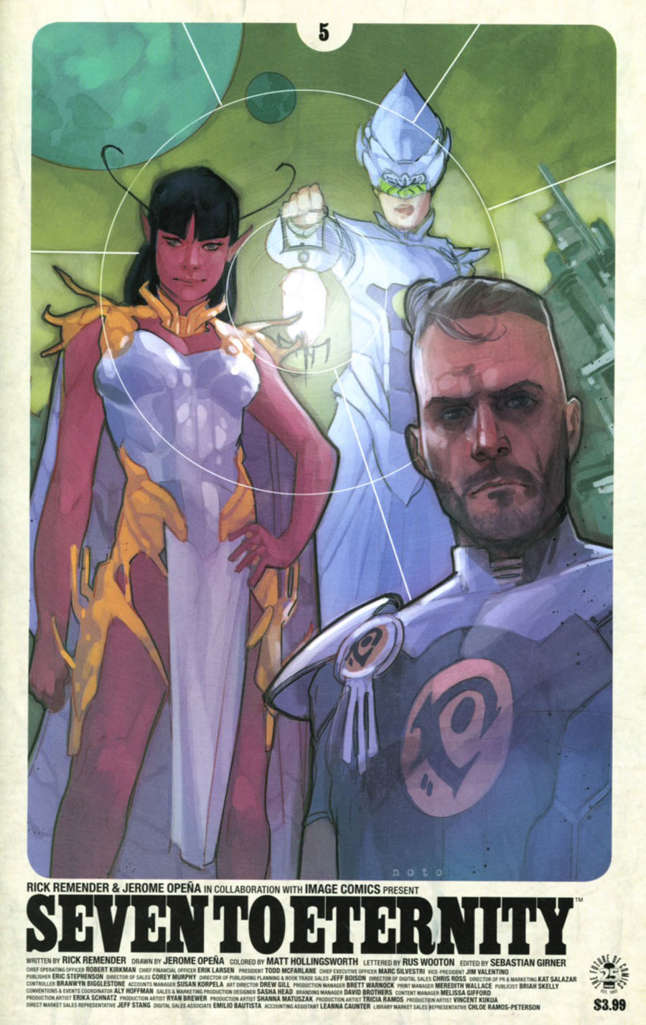 Seven to Eternity #5 Variation B