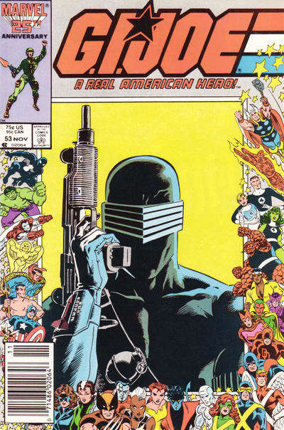 G.I. Joe, a Real American Hero #53 Newsstand Edition