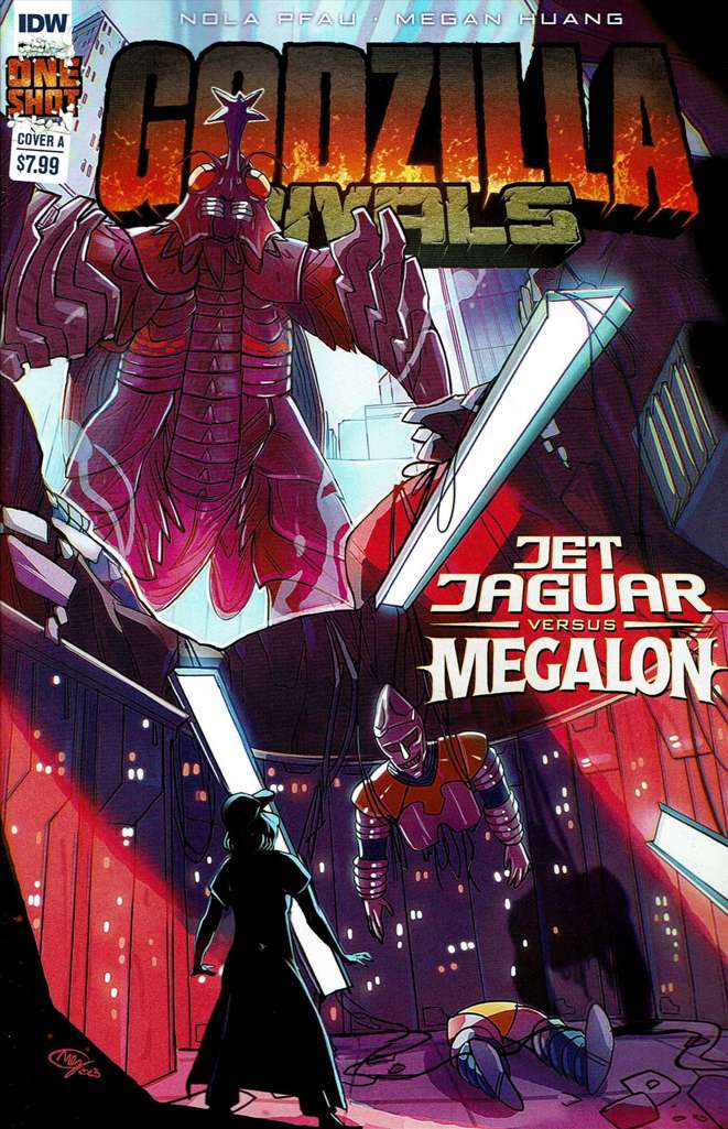 Godzilla Rivals: Jet Jaguar Vs. Megalon #1 Variation A