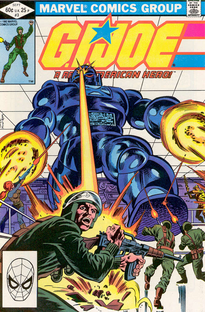 G.I. Joe, a Real American Hero #3  - 2nd printing