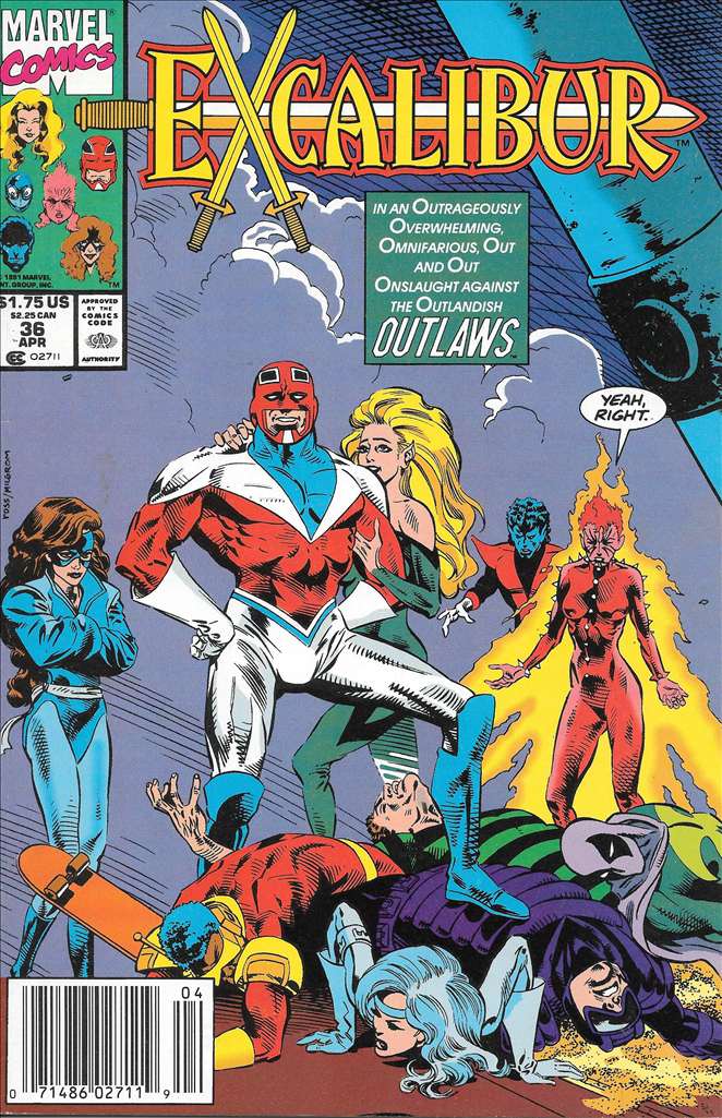 Excalibur #36 Newsstand Edition