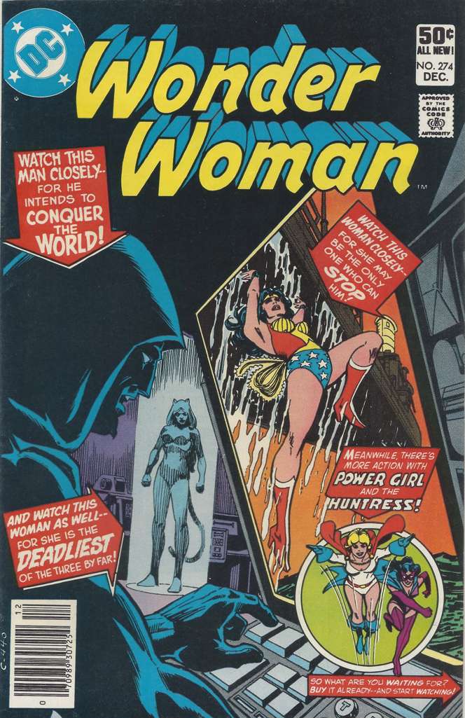Wonder Woman (1st Series) #274 Newsstand Edition