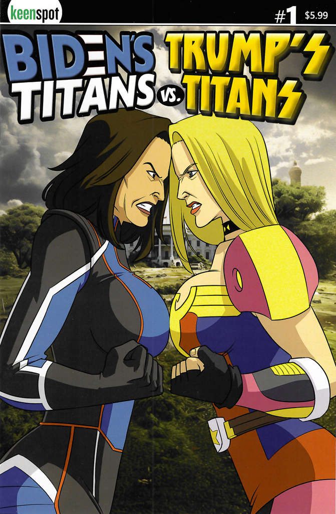 Biden’s Titans Vs. Trump’s Titans #1 Variation C