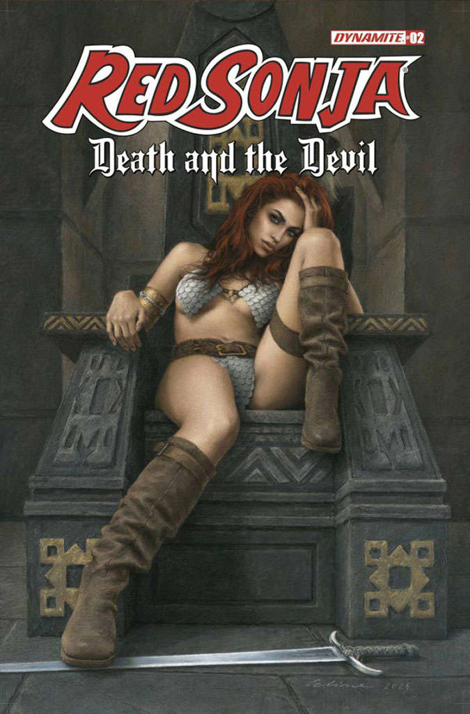 Red Sonja Death and the Devil #2 Variation B