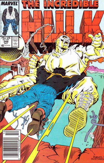 The Incredible Hulk #348 Newsstand Edition