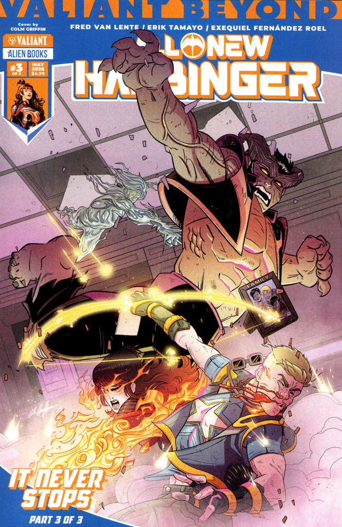 Valiant Beyond: All-New Harbinger #6 Variation A