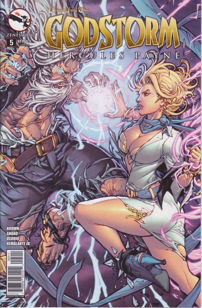 Grimm Fairy Tales Presents Godstorm: Hercules Payne #5 Variation A