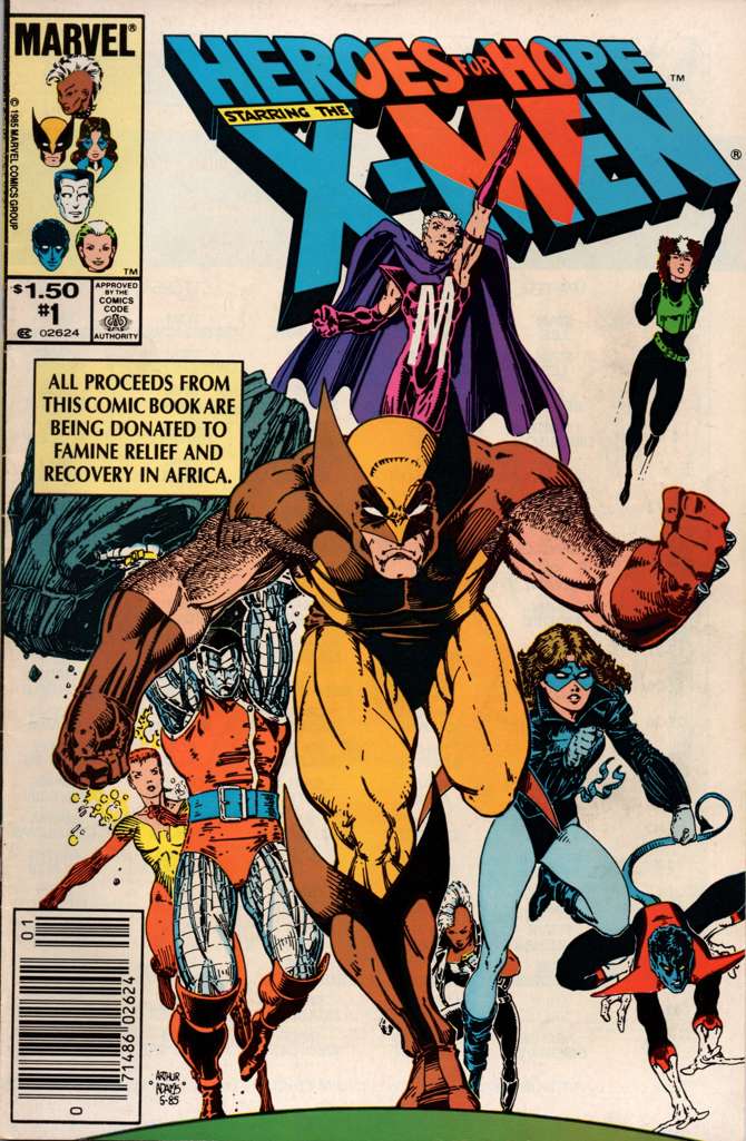 Heroes For Hope #1 Newsstand Edition