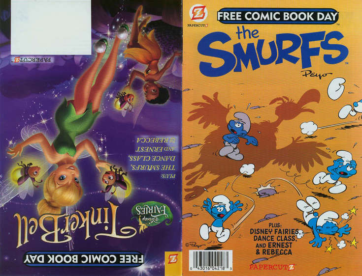 The Smurfs and Disney Fairies Free Comic Book Day #2012
