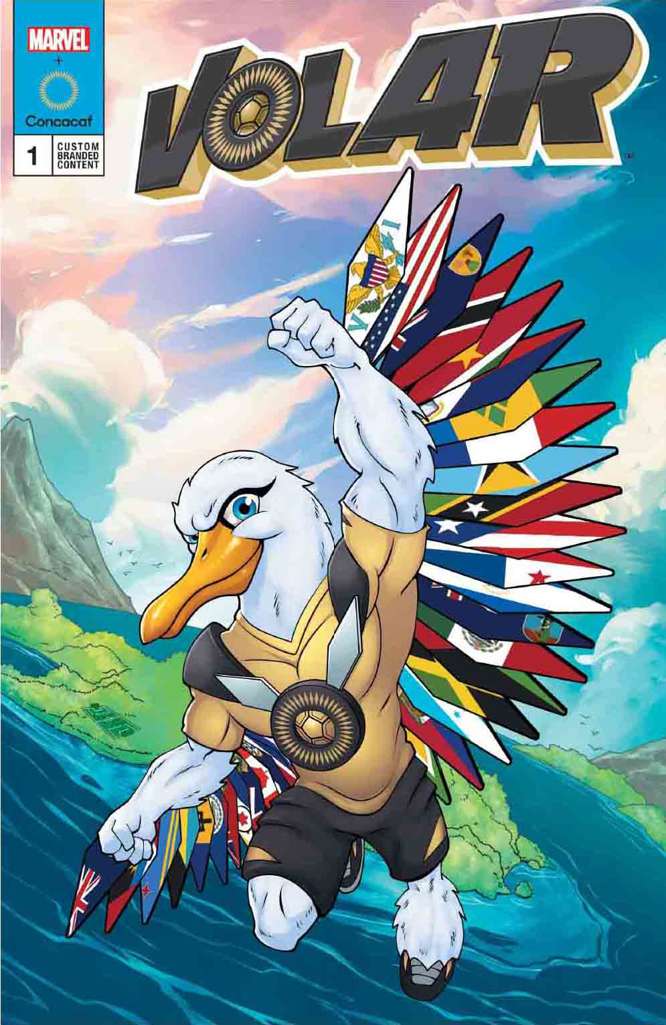 Custom CONCACAF 2005 Comic