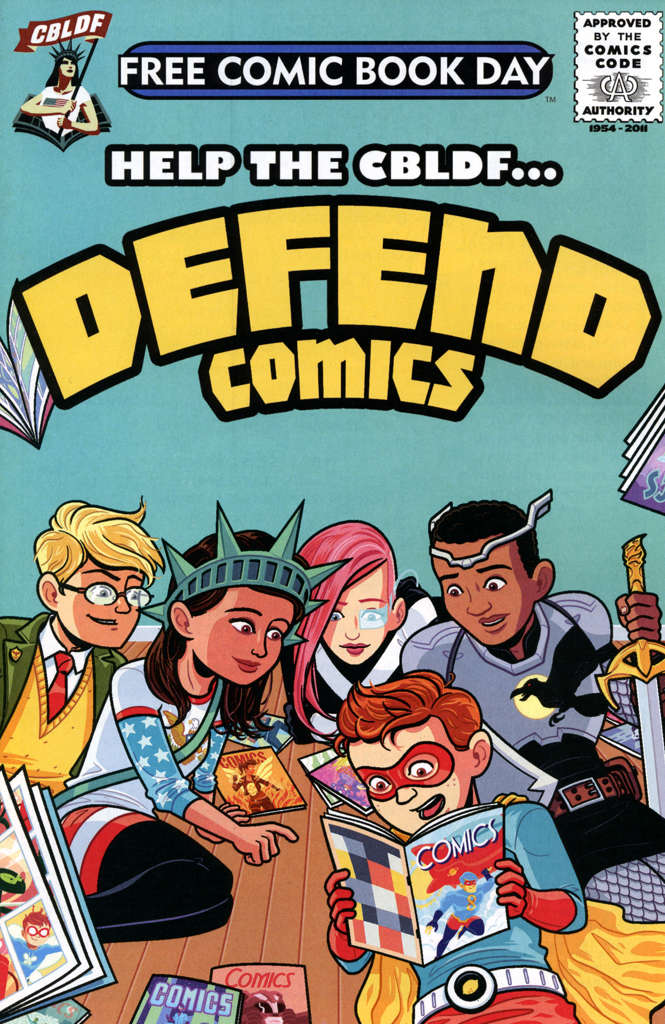 Help the CBLDF… Defend Comics Free Comic Book Day #2015