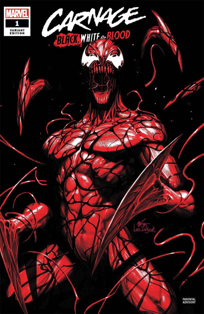 Carnage: Black, White & Blood #1 Variation A