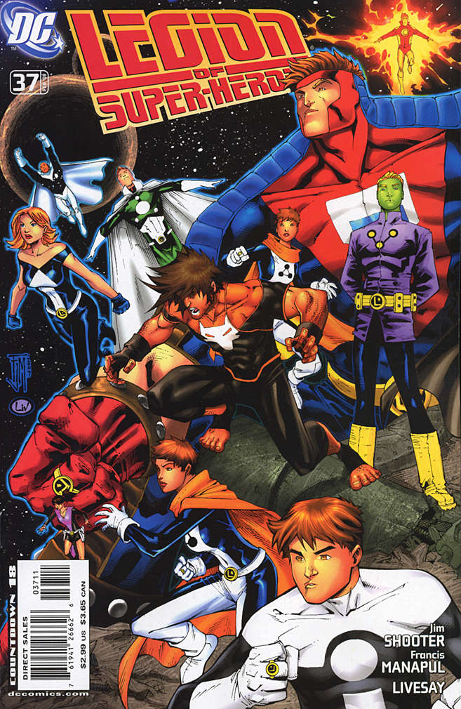 Supergirl and the Legion of Super-Heroes #37 Variation A