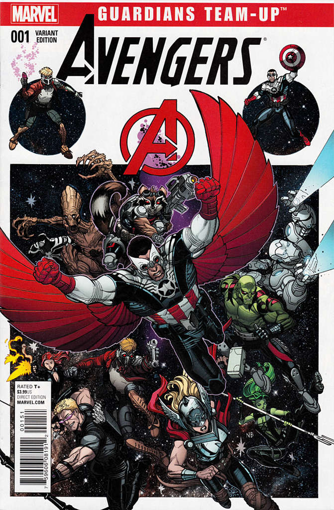 Guardians Team-up #1 Variation D