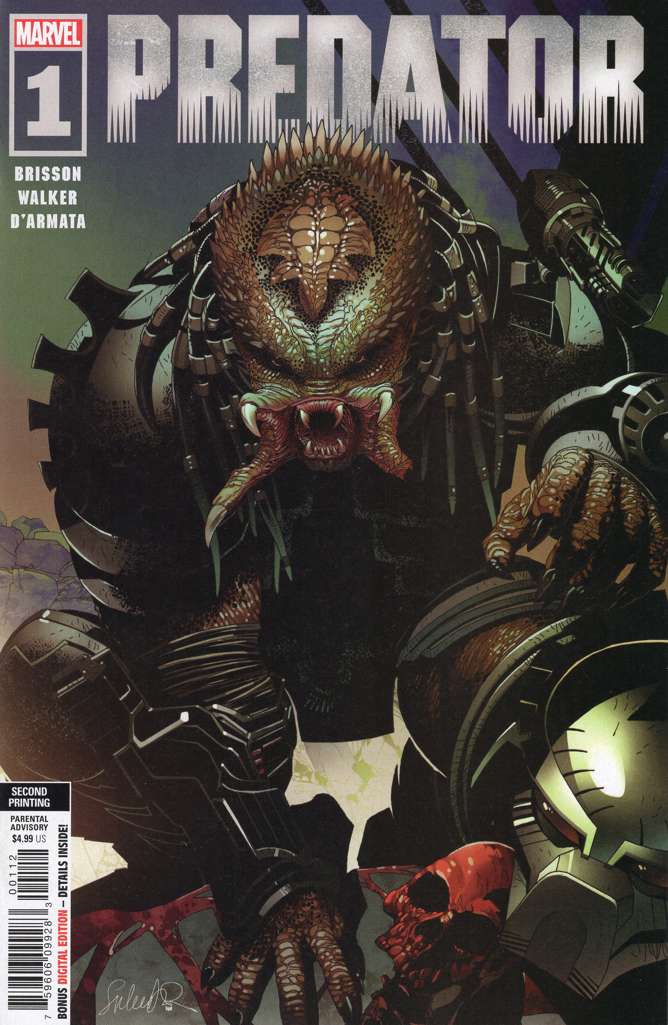 Predator (Marvel) #1  - 2nd printing