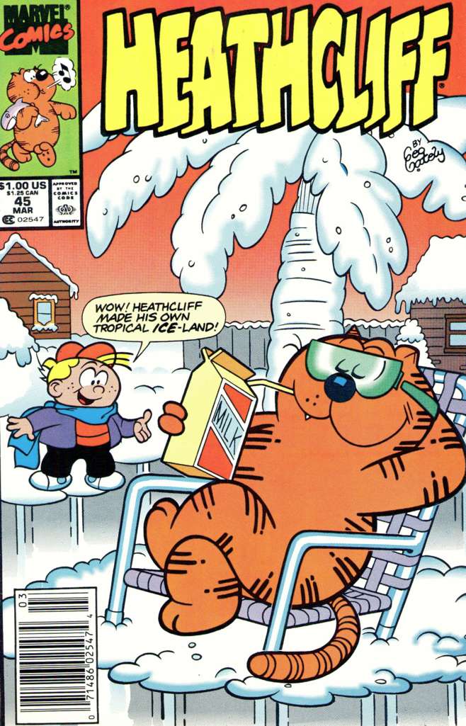 Heathcliff #45 Newsstand Edition