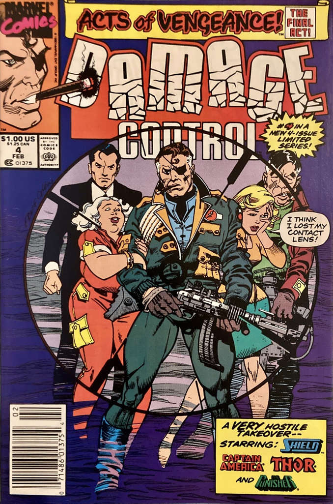 Damage Control (Vol. 2) #4 Newsstand Edition