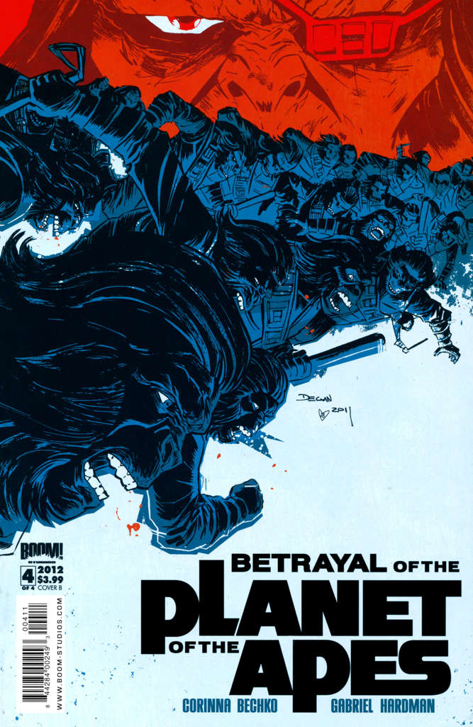 Betrayal of the Planet of the Apes #4 Variation B