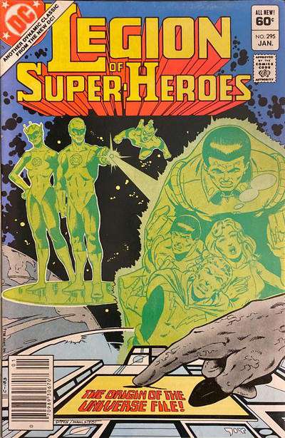 The Legion of Super-Heroes (2nd Series) #295 Newsstand Edition