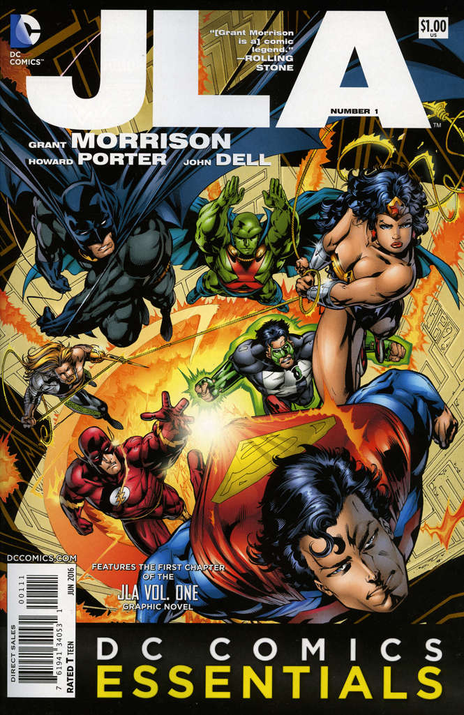 JLA #1  - 2nd printing