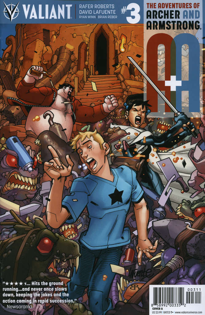 A&A: The Adventures of Archer & Armstrong #3 Variation A