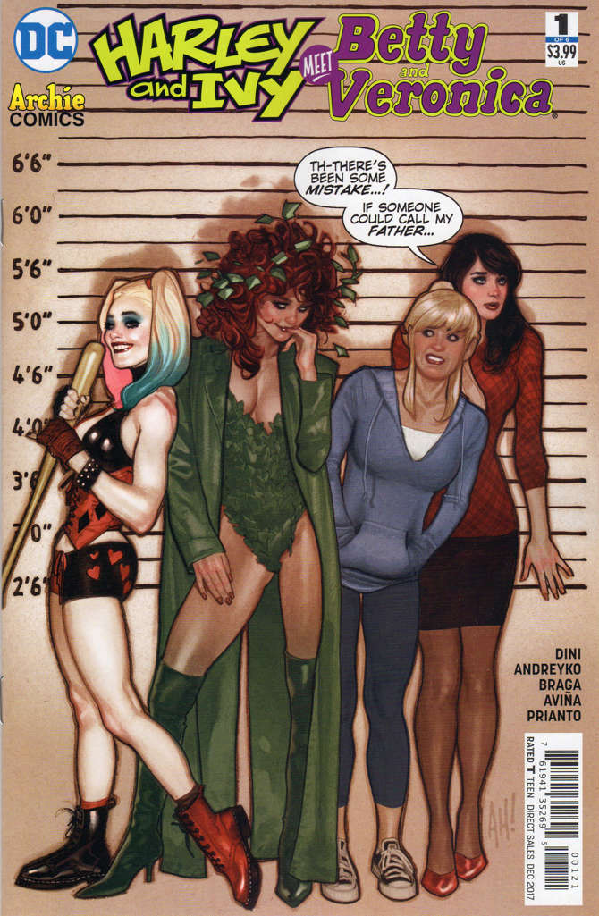 Harley & Ivy Meet Betty & Veronica #1 Variation A