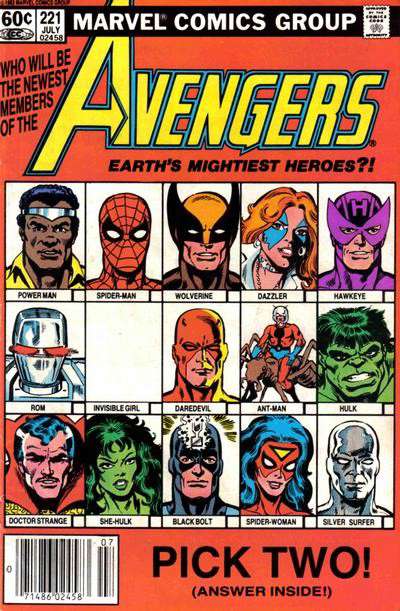 The Avengers #221 Newsstand Edition