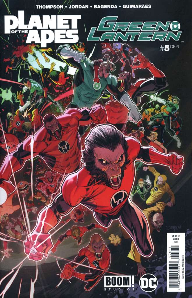 Planet of the Apes/Green Lantern #5