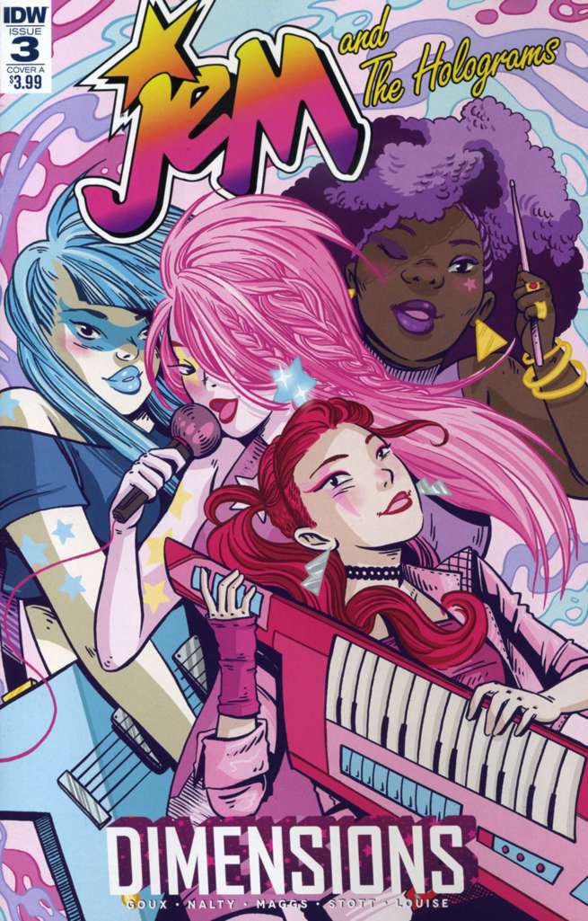 Jem and the Holograms: Dimensions #3 Variation A