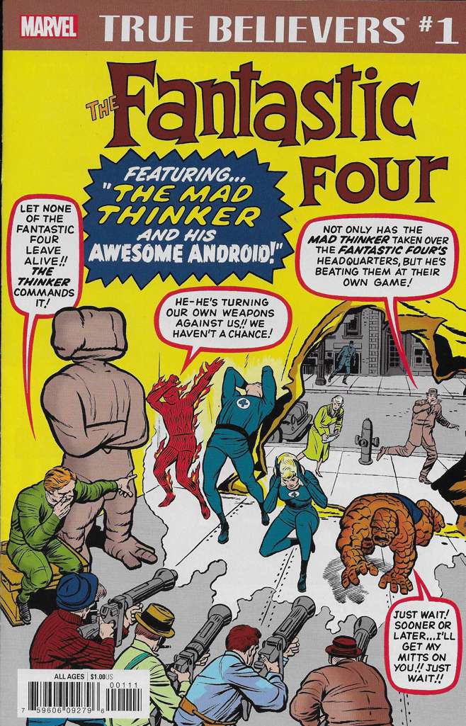 True Believers: Fantastic Four—Mad Thinker & Awesome Android #1