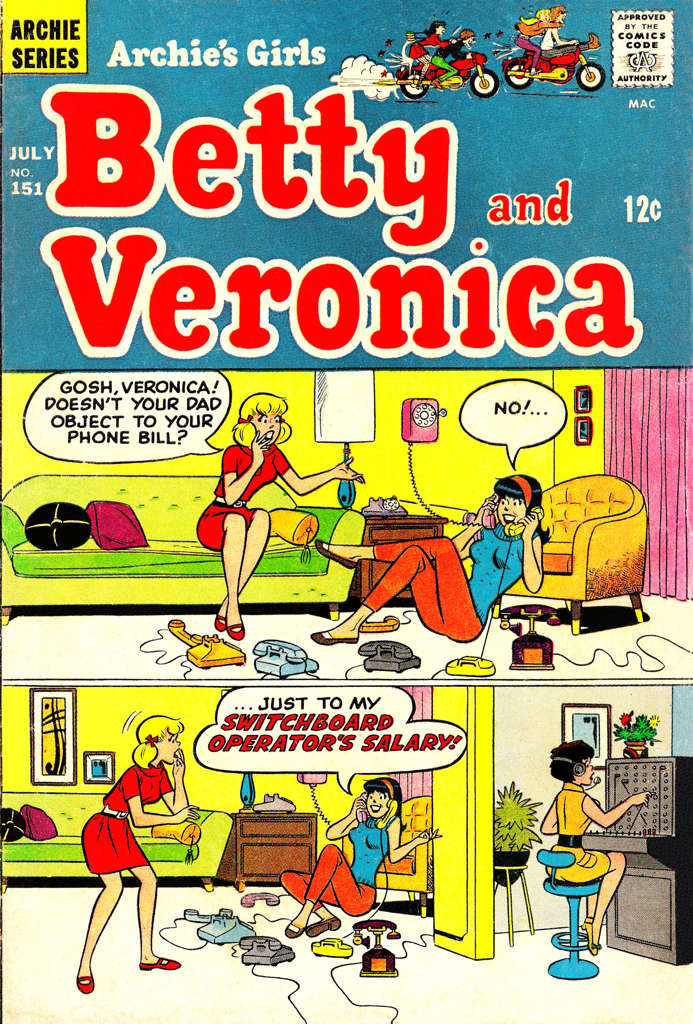 Archie’s Girls Betty & Veronica #151