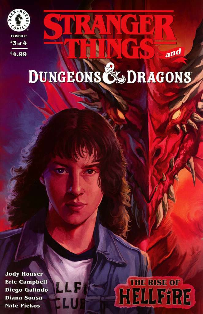 Stranger Things and Dungeons & Dragons: The Rise of Hellfire #3 Variation C