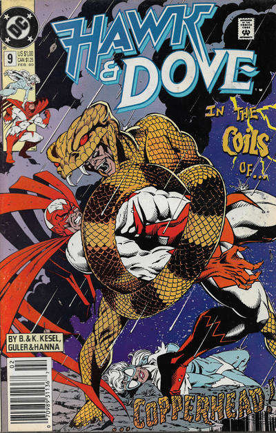 Hawk and Dove (3rd Series) #9 Newsstand Edition