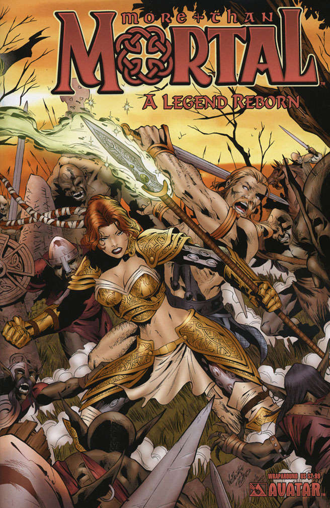 More Than Mortal: A Legend Reborn #1 Variation D